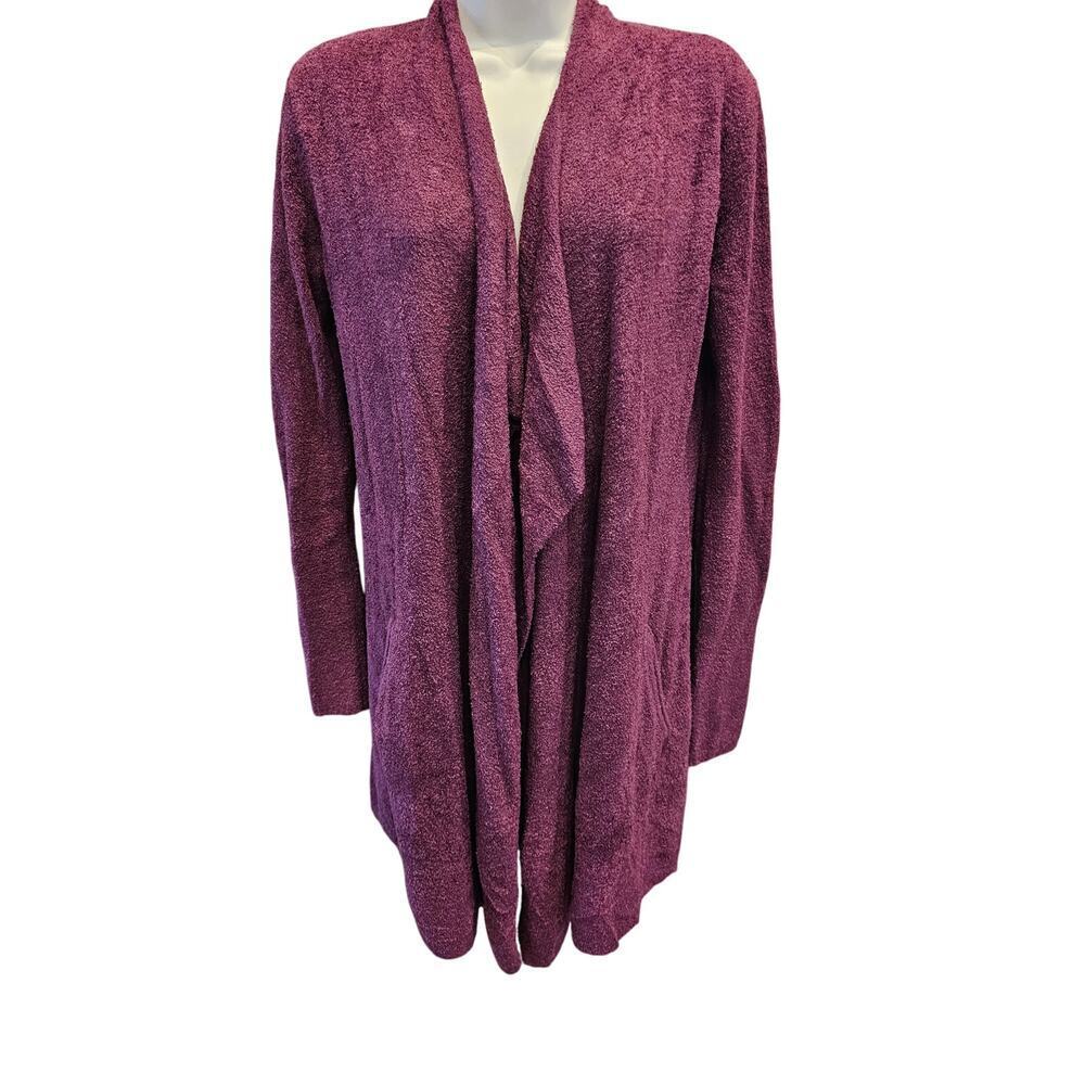 Barefoot Dreams Lite Island Wrap XXS / XS SOFT open cardigan office sweater EUC